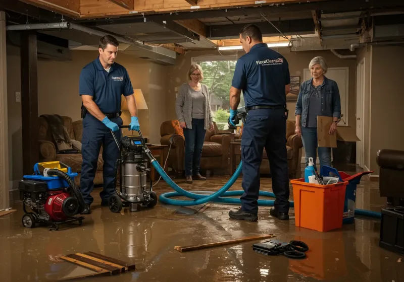 Basement Water Extraction and Removal Techniques process in Biscoe, NC